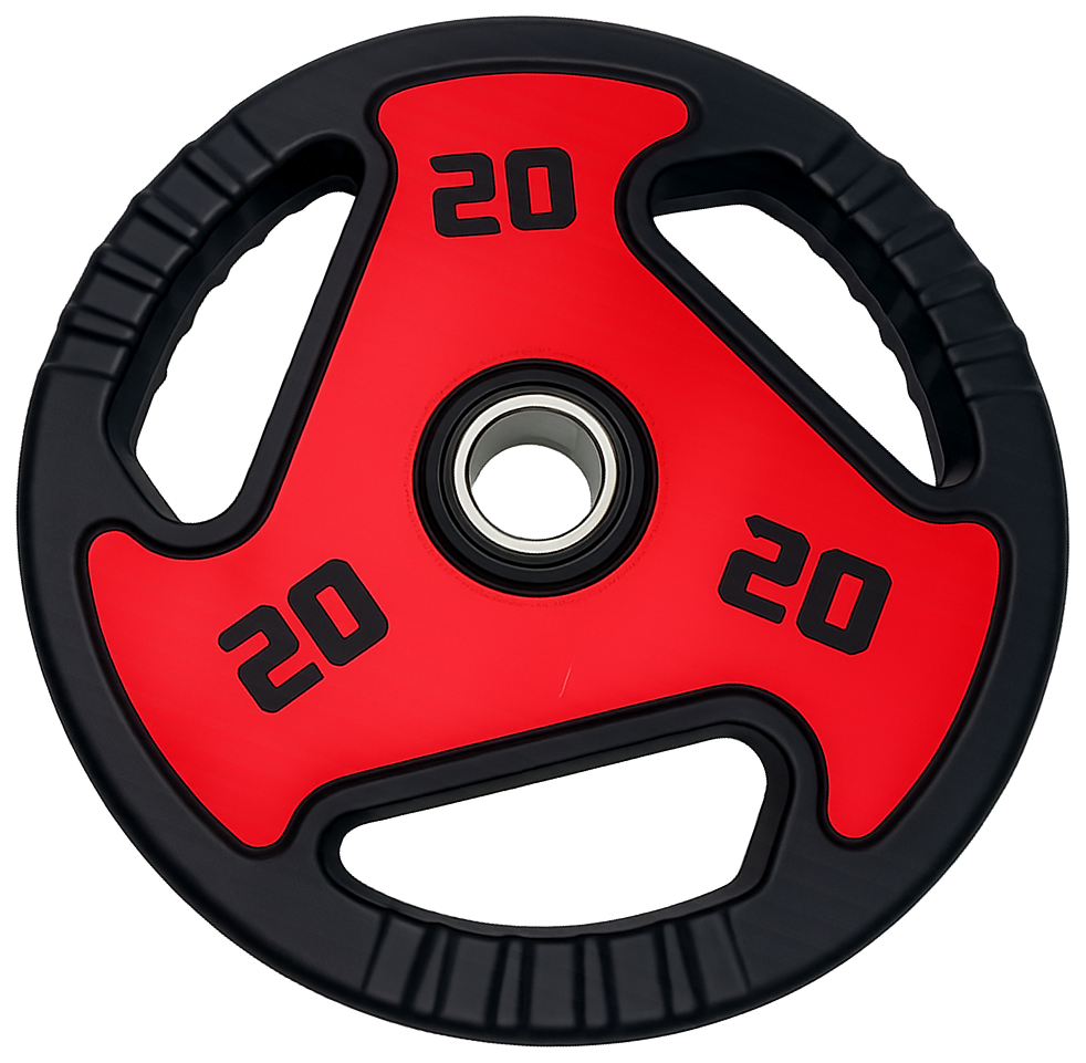 Anilha 20kg vermelha